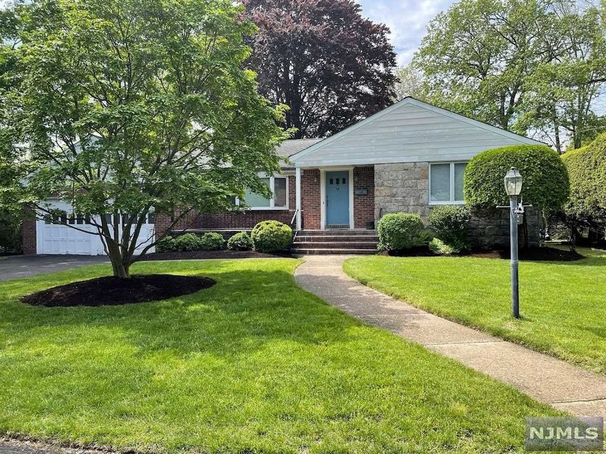 This all brick ranch is in a terrific location, in a wonderful community surrounded by million dollar homes. Here is your opportunity to move in and update as you go, renovate or build new. All good size rooms. Primary bedroom has it's own bath. Hardwood floors. Good working eat-in kitchen. Cherry cabinets, Granit, and tile. Central air-conditioning. Full large finished basement. All the right things. Let your imagination run wild and create your dream home. We welcome your inspection. Home Sold As Is