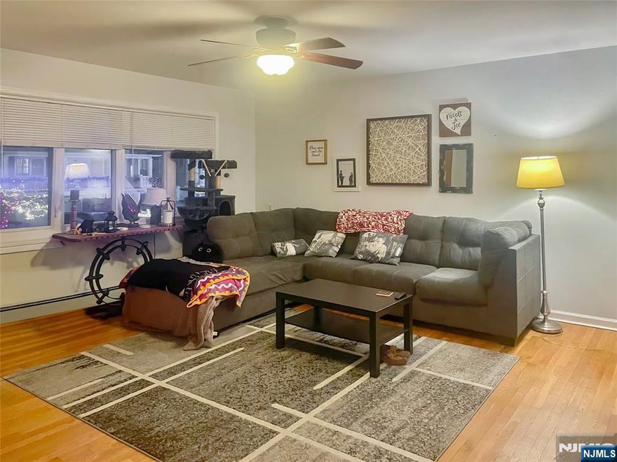 Welcome to this beautiful 3 bedroom 1 bath second floor apartment. Washer dryer hook up, dishwasher, 2 parking spaces in driveway, and central air. One small pet allowed. Close to transportation and restaurants.