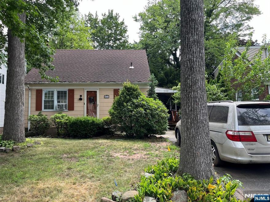 Prime location on a tree lined street very close to a beautiful park, the elementary school and shopping. An excellent neighborhood for any young family to raise kids in an excellent town. Close to NYC bus for commuting, with Routes 4 / 17 and the GSP just a short drive away. Donâ€™t let this one get away! Property is being " SOLD AS IS ".