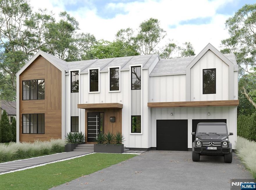 Welcome to 23 Cherry Ct, a luxury new build nestled on a quiet cul da sac in highly desirable Cresskill. Situated on a large, flat lot, with a private backyard, this 5-bedroom home showcases exceptional architectural details thoughtfully designed for everyday living. The first floor offers a entry foyer, a private en-suite bedroom, and an open-concept layout ideal for entertaining. Expansive living areas with two lounge spaces with fireplace seamlessly flow into the dining room to a high end chefâ€™s kitchen. The second floor offers three spacious bedrooms, office, and two well-appointed bathrooms. The private primary suite boasts serene backyard views, generous walk-in closets, and a spa-like en-suite bath. A second-floor laundry room adds convenience for modern family living. Customize this designer home with available upgrades including pool, cinema room, and gym with sauna allowing you to truly customize this home to fit your lifestyle.