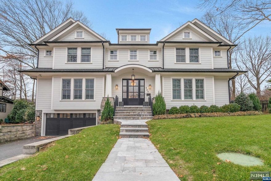 Sophisticated custom built home nestled in the coveted Willard section of Ridgewood. The oversized front custom door welcomes you into this thoughtfully planned an elegant home. Enjoy the open concept living featuring on-trend decor, architectural details, bespoke finishes and beautiful wide plank hardwood floors. A gourmet kitchen with oversized quartz waterfall island stuns! Superb custom black trimmed glass feature window, generous walk-in pantry, top of the line appliances including Wolf and SubZero. See also the exquisite French doors surrounding the family room w/handsome gas FPL. Second Flr boasts a stunning primary suite, WICs and gas FPL. Large second flr laundry. Finished basement w/en-suite bdrm,gym and playrm. Full house generator & water softener. Fenced-in Gunite saltwater pool. 2car attached garage. Steps to NYC transportation, blocks to Willard Elem. Close to downtown HHK & R'wood shopping & restaurants. Have everything you desire in this magnificent custom home!