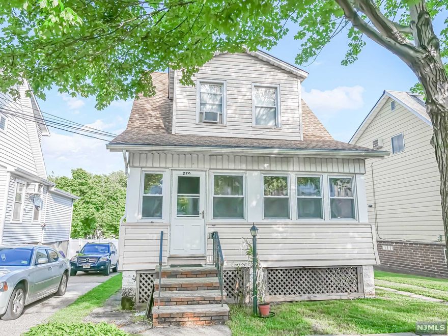 Well Kept Colonial w/3 Bedrooms, 1 Full Bath, Modern Kitchen, Living Rm, Enclosed Front Porch, Dining Rm w/Door to Large Deck Overlooking Fenced in Backyard. Walk Out - Semi-Finished Basement w/Laundry Area and 1 Finished Room. Newer Roof & Hot Water Heater. Driveway for 2-3 Cars. Short Walk to Kearny High School and Parks.