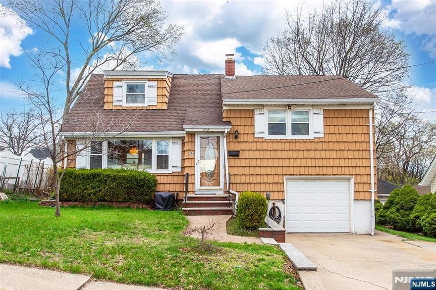 Charming split level located in a very desirable area/neighborhood. Well maintained 3BRs, 2fullbaths, finished basement, central air, 2 car width, will fit 4 cars, close to schools, major highways, Hackensack University hospital, restaurants, malls and transportation.
