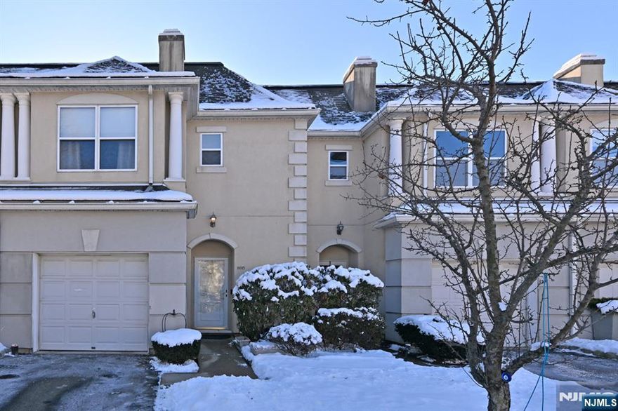 Welcome to the desirable Brittany Chase community! We invite you to explore this meticulously maintained three-level townhouse, which features three bedrooms and 2.5 bathrooms, including a conveniently located laundry area on the second floor and a fully finished walk-out basement. The first floor boasts an updated kitchen equipped with granite countertops and stainless steel appliances. The open-concept layout seamlessly combines the dining and living areas, highlighted by a gas fireplace and an abundance of natural light that creates a bright and inviting atmosphere. Completing this level are a powder room and an attached one-car garage. On the second level, you will find a spacious primary bedroom with a king-size layout, complemented by a walk-in closet and an en-suite full bathroom. This floor also includes two additional bedrooms, another full bathroom, and a laundry room for added convenience. The fully finished walk-out basement provides access to a serene patio, ideal for outdoor relaxation. Additionally, this space includes a storage area and a versatile home office or gym. Brittany Chase offers an array of amenities, including a clubhouse, tennis courts, and a swimming pool. Commuting to New York City is effortless, with NJ Transit bus access just five minutes away from the townhouse. Furthermore, major highways (I-80, I-46, I-3, I-23, I-287, and I-208) are easily accessible.