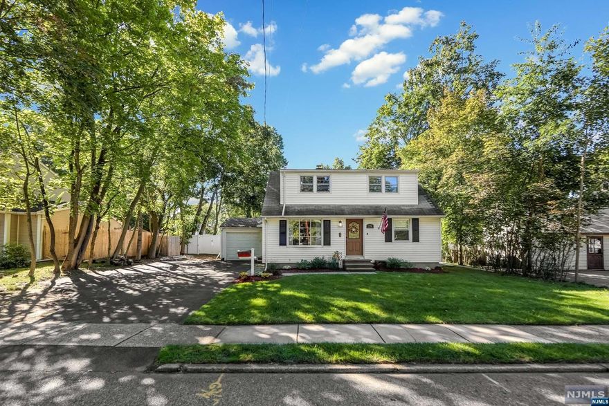 Discover Waldwick - Welcome to this 3 Bedroom 1 Bath Cape Cod in the sought after town of Waldwick. Features include Open Floor Plan - living room & dining room with hardwood floors, granite counter tops, stainless steel stove, microwave & dishwasher. Sliding glass doors to patio and very large fenced yard. First Floor also includes a bedroom with hardwood floors & bathroom. Upstairs there are 2 additional bedrooms with hardwood floors. Basement has rec room, laundry room plus a work area. Amenities include: Side entrance from garage/driveway, furnace & a/c are less than 5 years old plus a one car attached garage with plenty of parking for 4 additonal cars. Close to train and bus transportation to NYC. Elementary & middle schools are both recognized as Schools of Good Character too! Welcome to Waldwick, you will love this home and town!