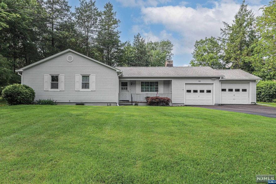 Home Sweet Home! Lovely 3 Bed 1 Bath Ranch with 2 Car Garage and Basement is more than meets the eye! Situated on almost 1/3 Acre of plush land in the sought after Stillwater section, close to Swartswood State Park and Lake. Charming Covered Front Porch gives way to a spacious Living Room with Custom Plantation Blinds and Hardwood floors that extend throughout. Light and bright, updated Eat-in-Kitchen offers ceramic flrs + backsplash, ample cabinet storage, decorative molding and plenty of Dinette space. Down the hall, the main Full Bath + 3 generous Bedrooms. Basement with Laundry rm and storage adds to the package. Private, peaceful Backyard, 2 Car Garage with double wide drive, Newer Renewal by Anderson Windows, the list goes on! Tons of amenities here, 2 Beaches w/Lifeguards, Tennis Courts, Playground, Ball Field + lots of activities and events! Great Location close to Lakes, Parks, Hiking Trails, and more! Don't wait, this could be the one!!