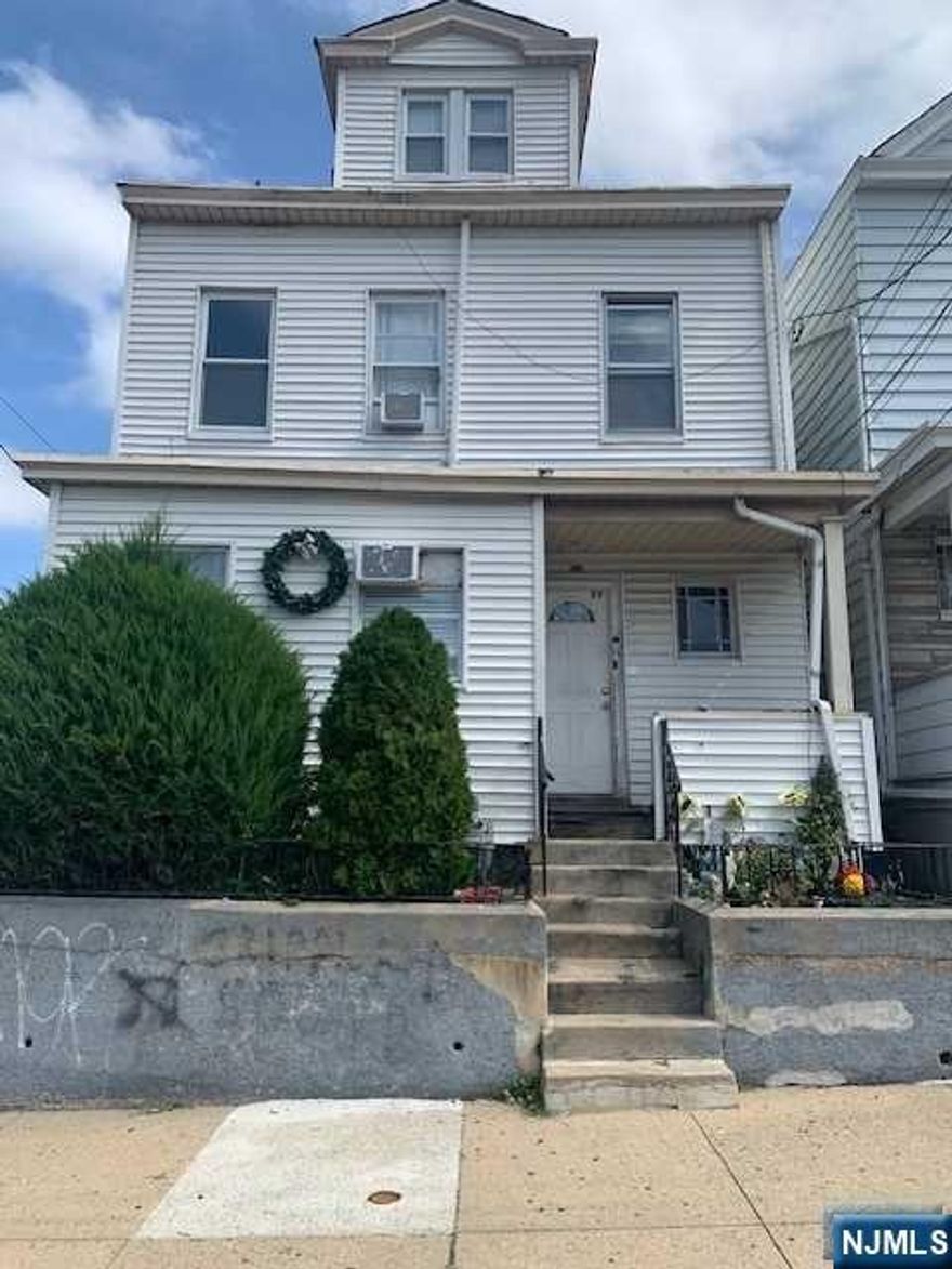 2 Family. Offers 5 rooms 3 Brs & bath on 1st floor. 4 rooms, 2 Brs & bath on 2nd floor. Finished attic 3 rooms and full bath. Finished basement with bath.