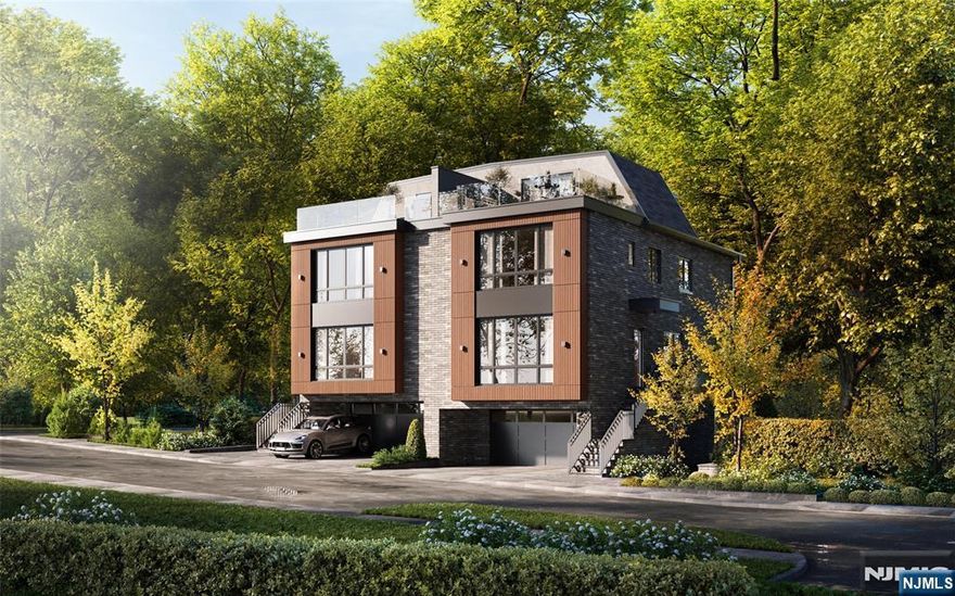 Brand-New Construction Duplex with Stunning NYC Views. Built by top builder Rock Solid Builders - with a portfolio of past projects that speak for themselves. Experience modern luxury and thoughtful design in this stunning new residence. Side A offers 4 spacious bedrooms, 3 full bathrooms, and 2 stylish powder rooms, perfectly blending comfort and sophistication. The ground floor offers a large Rec Room, Powder Room, and a 2 car garage that is EV-charger ready for convenience and sustainability. The main level offers an open-concept layout with a stunning Chef's kitchen with Subzero & Wolf appliances plus quartz backsplash and countertops and custom cabinetry. Expansive LR with Fireplace and large Dining Room with Wet Bar, making entertaining effortless. Generously sized bedrooms. The primary suite offers 2 WIC's and a spa-like primary bathroom. Top level with 4th bedroom/office, additional rec room, and custom bar with beverage center. Incredible roof deck with breathtaking views. Pre-wired for built-in speakers, video surveillance, and wireless access points on every floor, ensuring seamless smart-home living. Every detail of this residence has been designed with lifestyle in mind, from its elegant finishes to its incredible panoramic NYC views that elevate everyday living.