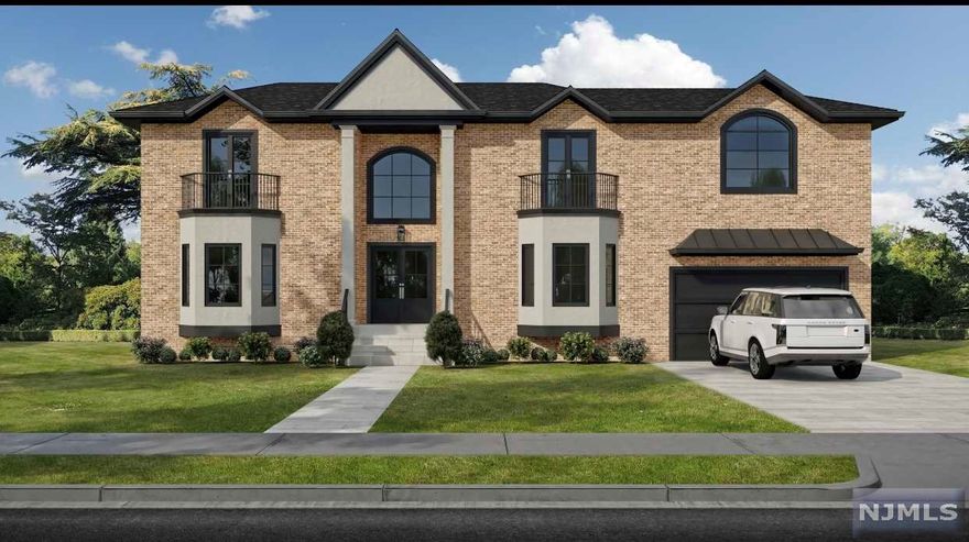 New construction in Paramus to be completed in summer of 2022 by a reputable builder in town, located on a quiet street in the center of desirable Paramus. This beautiful home over 6000 Sq.ft will be completed in the summer of 2022, buyers still has time to pick their favorite designs and colors. Enter to an elegant foyer with "cinderella" stair case, two story family room, a gorgeous kitchen, spacious living room and dining room and a large bedroom suite. Second floor main bedroom features a gorgeous bathroom, two closets and a nice balcony. Also on the second floor Junior suite with a bath, two other bedrooms and a bath. Basement features a movie theatre, bedroom a full bath and recreation room. The home is situated on a large property with a room for a pool. Close to schools, NYC bus, major highways and Valley hospital.