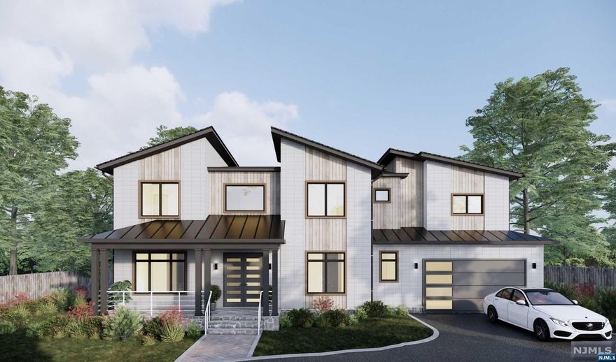 NEW CONSTRUCTION contemporary colonial on half acre+ lot is complete with 6 BD, 5.5 BA & 5,000+/- sf of finished living space over 3 fl. The 2 story foyer with a sweeping staircase flanked by a formal DR w extensive millwork & Butler's Pantry & formal LR; Beautiful HW floors lead to an expansive Kitchen & FR w electric fp w tile surround; sliders to an oversized deck overlooking the lush fully fenced backyard. The Kitchen is complete with modern custom cabinetry to the ceiling, high-end SS appliances, large center island w coordinating quartz single-sided waterfall top, quartz countertops, walk-in pantry & 1st fl en-suite with a private deck. The 2nd fl is home to 4BD including a gracious Primary Suite w a tray ceiling, enormous walk-in closet & spa-like BA w soaking tub, stall shower & dual sinks. One additional BD is an en-suite, other 2 BD share a full BA & Laundry and a large storage room.