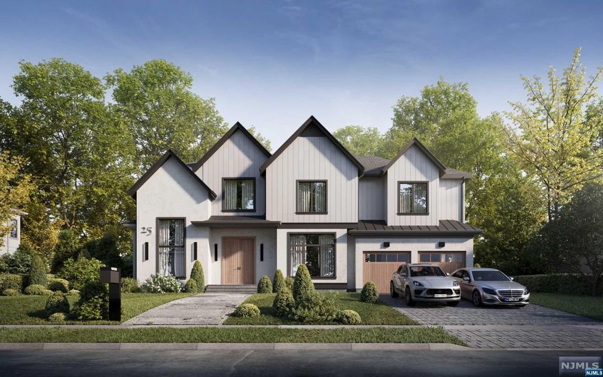 Built by Premier Developer "Rock Solid Builders" & Designed by Award Winning Architect "Zampolin & Assoc", this Luxury New Construction/New Foundation is nestled on a Quiet Tree Lined Street in the Heart of Closter's Highly Desirable East Hill. Modern Elegance, Outstanding Quality & Expert Craftsmanship define this Sophisticated On Trend CH Colonial featuring Open Floor Concept Flooded w/Natural Light. Comprising 5000+sf of Finished Space (1st=1550,2nd=1500,Bsmt=1550,Garage=440), this Home offers 5BR, 4.5Bath & 2Car Garage. Kitchen w/Waterfall Island & BarStool Seating is appointed w/Quartz Counters, Custom Cabinets, Top of Line SS Appls, Bkfst Nook & Butler Pantry. MBR Ste includes Dressing Rm, 2 Custom WIC & Spa Inspired Bath. Finished Bsmnt features RecRm, Theater, Lounge/WetBar, BR & Full Bath. Amenities: Central Vac, Paver Patio, Irrigation System, Privacy Fence & Landscaping Package. Top Rated Schools. Minutes to NYC. Completion: Q2 2024. Opportunity to Customize. 10yr HOW.