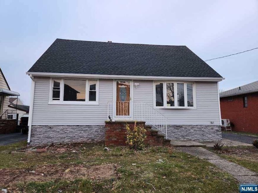 **WELCOME HOME!! TURN KEY!!** Don't miss out on this beautifully renovated 4 bed 2 bath home! With brand new siding, stone, kitchen, bathrooms, hot water heater, floors, and more, this amazing cape will shock you once inside. The finished basement offers a multitude of options and long driveway can fit plenty of vehicles . Central air and radiator heat are perfect for year round comfort. Great schools, local restaurants, close to Garden State Plaza mall, public transportation, etc. Bring your loved ones to this great town now!!!