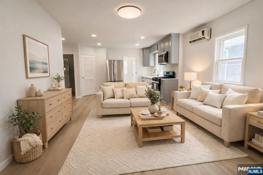 Experience modern living in this stunning, completely renovated 3-bedroom apartment situated on the second floor. Boasting an expansive and sun-drenched layout, this spacious home features high-end finishes and a functional flow designed for contemporary living. The interior living space opens directly to a private balcony, providing a dedicated outdoor area. This unit includes the convenience of a one-car parking space and is situated in a prime location with immediate access to local schools, major highways, and public transportation. Offering a blend of updated style and accessibility, this move-in-ready residence is ideally positioned for easy commuting and proximity to local amenities.