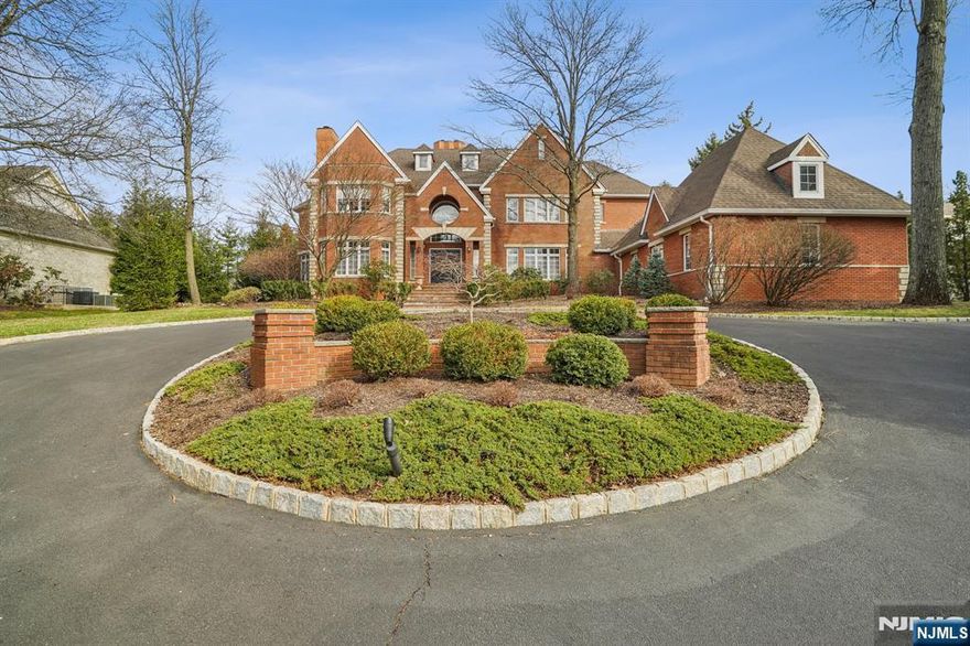 Finally, the perfect home in a grand location! Elegantly appointed 6 bedroom brick colonial, situated on a quiet cul-de-sac in prestigious Bel Air. Upon entry you'll be greeted by the double story entry foyer with sweeping staircase, gleaming with abodes of natural light. A first floor en-suite lends itself for multi generational living or an au pair. in addition to the 1st floor suite, the main level offers a library, office & great room. The modern kitchen is complete with sleek, white cabinetry, phyllite stone counter tops and a glass tiled backsplash. Newer appliances from Jenn-Air/ Sub-Zero complete the discerning chef's space. The butler's pantry is designed for entertaining. The primary suite affords luxurious living complete with a fireplace, separate dressing room, 2 walk in closets, coiffured ceiling & spa like bath. Updates include (2020) new roof, Air condition, air purification & water filtration systems, underground irrigation, DCS built in grill on bluestone patio. The expansive finished basement offers a full bath and so much room for gaming, exercise or whatever you can imagine! Besides the formal front stairway, a 2nd staircase leads up from the kitchen. This ideal location is an easy 20 mile commute to NYC, walking distance to houses of worship, close to schools, shopping & major highways.