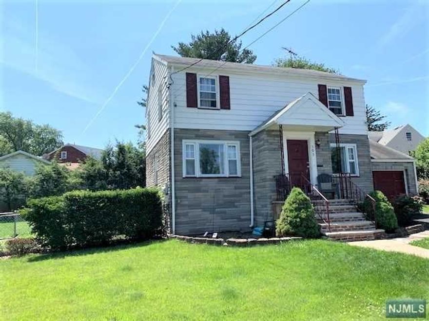 Welcome to this lovely Center Hall Colonial situated in the middle of a Cul-de-sac on a very large open park like lot which gives you the chance to build or created your own oasis. The home features a wonderful floor plan with a large living room to the left and to the right is an open formal dinning room flowing to the kitchen, 1/2 bathroom, entry to basement, and enclosed rear heated porch with window views to the rear large yard. The 2nd floor features 3 nice size bedrooms, full main bathroom with tub, and there is a pull down staircase to a large attic with plenty of storage and ply wood to walk on. There is also a large finished basement, with work area, washer/dryer area, and utilities on the other side of the finished recreational area. There is updated electric, new hot water heater, central air conditioning and heating. Walking distance to schools, public transportation, house of worships, shops & stops along the way. Home being sold-in-strictly-as-is condition.