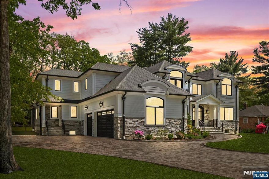 A Rare and Exceptional Custom-Built Estate in Paramus! Brand new construction with a 3 car garage offering approx. 7,900 sq. ft. of luxury living space on an oversized half-acre lot. This stunning manor-style home features a grand two-story foyer with a dramatic curved staircase. The sun filled two-story family room with fireplace opens to a gourmet kitchen with custom cabinetry, high end appliances, and a formal dining room with a butlerâ€™s pantry. This home has five spacious bedrooms, the first floor features 1 bedroom with a full bath and 2 half baths, and four bedrooms on the second floor with 3 full baths, highlighted by a luxurious primary suite with spa bath, two walk-in closets, private veranda, and a junior suite. Radiant heated floors throughout provide year-round comfort. The fully finished basement includes a furnished home theater, game room, gym, office and full bath. The expansive backyard offers ample space for a pool, a whole-house generator, a large patio with and a outdoor fireplace. Located close to schools, parks, town pool, and NYC transportation. A must-see home in a highly desirable location with low Paramus taxes!