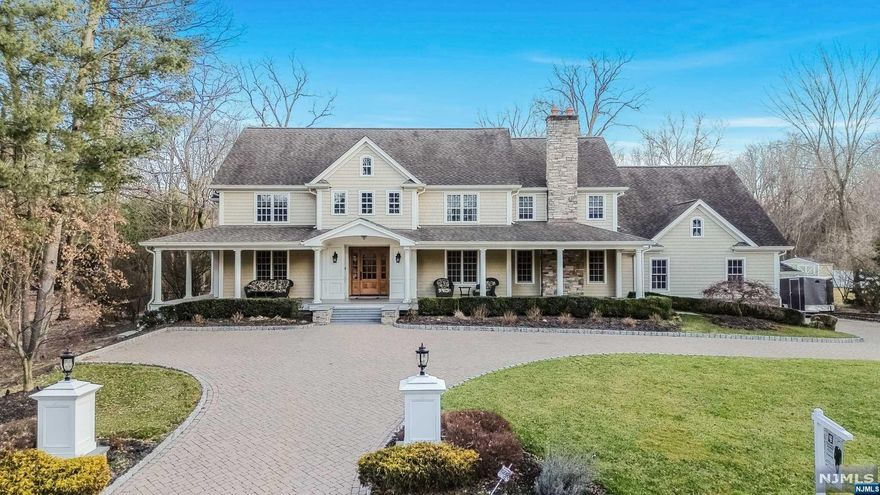 Beautiful Center Hall Colonial located in desirable Old Tappan! The home offers 5,800 sq ft of living space + lower level. As you enter this stunning residence, you will be captivated by it's classic grace & charm. Coffered ceiling in family room. Recently renovated gourmet kitchen with granite island & custom cabinets, a pot filler, dual sub zero ref/freezer, 8 burner Wolf, built in Miele espresso maker, butler's pantry and WIC food pantry. Radiant heat in kitchen, mudroom, laundry room, and primary bath. Approx. 15 zones of heat + 3 radiant and 4 zones of A/C. Stunning primary bedroom w/ bath and large custom closet. Hardwood flooring throughout except in primary. 3 Car Garage with storage loft. School bus stops right in front of home. Step outside and the lush backyard is perfect for hosting summer barbecues or simply enjoying the peace and serenity that this home offers w/ in ground pool and custom patio. All the custom features in this home won't be found anywhere else!