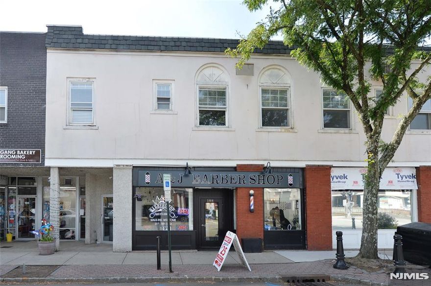 Spacious and convenient 5 bedroom unit with 2 full bathrooms. New flooring, paint and electric heat / cooling throughout the unit. Located right in downtown Glen Rock near the train station. Across the street from a beautiful park and a short distance to schools and shopping.