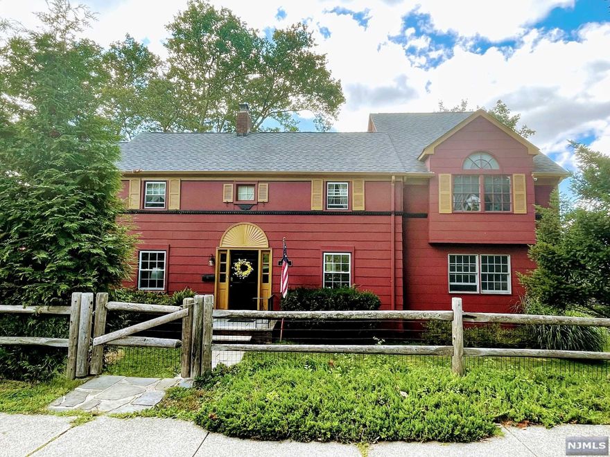 Extraordinarily spacious farmhouse colonial in the heart of Cedar Grove close to all. Gourmet chef's EIK with a center island is perfect for entertaining and opens to a massive family room. Laundry is tucked away in a kitchen niche. LR with a lovely WBF, DR, pwd rm, and sunroom offer original architectural detail and hardwood floors. Den on the first floor could be an office, playroom, or guest space and completes the first floor. Sliders from the sun porch allow access to the back deck. Enjoy 4 large bedrooms on the 2nd floor with 2 full baths. The primary bedroom has a front sunroom currently used as a nursery. Closet and storage space galore, these rooms have it all!! Situated on a triangular lot, this yard has incredible privacy due to the mature pine trees lining the fence. This house is not to be missed!