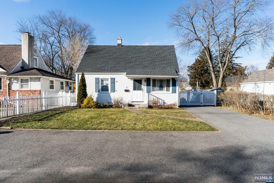 This adorable home won't last! Bright and airy, wood floors, nicely done, great location, new roof 2018, paver patio 2021, Above ground pool 2020, vinyl Siding 2018, full unfinished basement just waiting to finished, all fenced in and so much more. Minutes to Rts. 287! Close to NYC transit & Express bus park & ride. In the vicinity of businesses, not far from shopping, restaurants and more