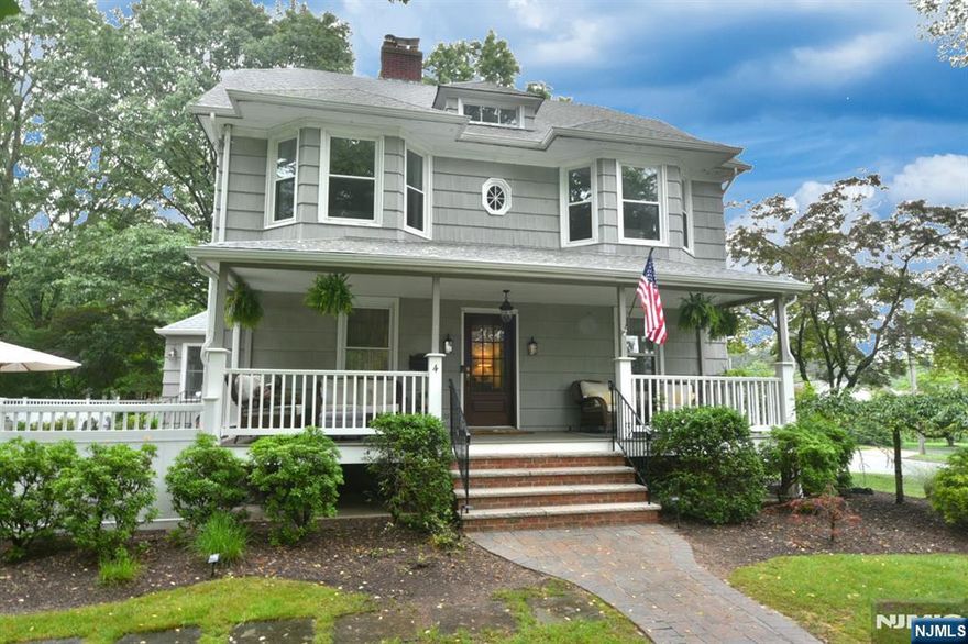 Welcome to this beautiful home that blends timeless charm with modern convenience. Featuring 5 spacious bedrooms. This beautifully maintained home offers 2 full baths & 1 1/2 bath, a finished basement & newly updated open concept kitchen that's perfect for entertaining. Step outside to a large private & professionally landscaped, fenced-in backyard with 2 custom patios, ideal for relaxing or hosting gatherings. Located in the highly desirable west side of Park Ridge, a community known for its top rated schools, vibrant downtown, & convenient NYC access. This home combines classic curb appeal and modern comfort.