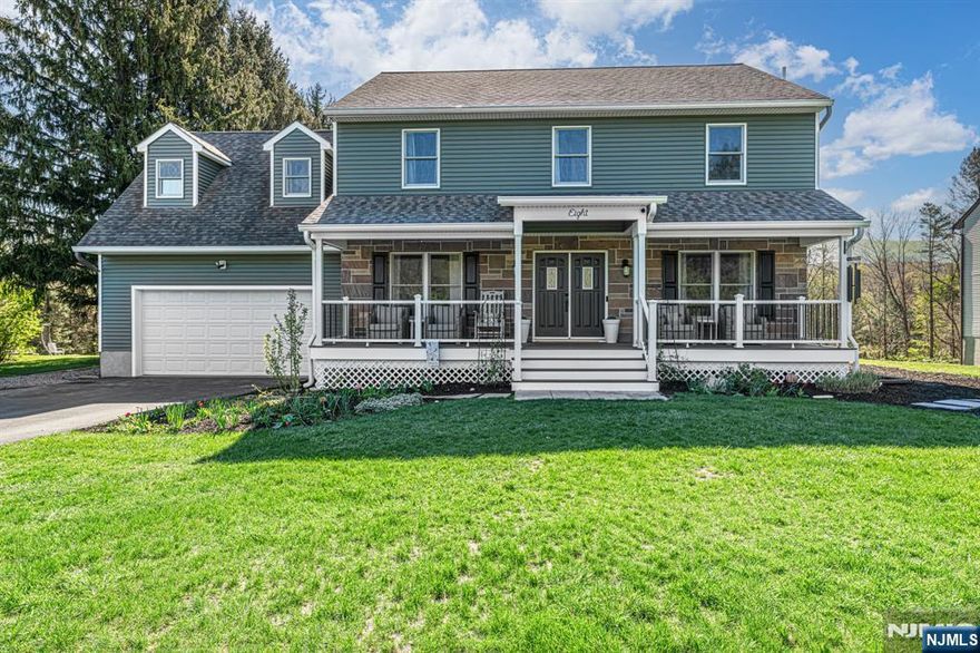 If you're searching for an immaculate 5-bedroom home that truly reflects pride of ownership and is completely move-in ready, your search ends here. This beautifully maintained property has undergone extensive, high-quality upgrades, offering both comfort & peace of mind. Major improvements include Anderson 400 Series windows throughout, a new rear slider, vinyl siding and gutters, and a welcoming front porch addition w/ Trex decking & railings. A fully renovated kitchen w/ modern appliances, new flooring throughout, fresh paint, and completely remodeled bathrooms. Additional upgrades include a high-efficiency boiler, hot water heater, 2 C/A units, a wood-burning insert, water filtration system with electronic descaler, well pump, driveway, patio and more. Designed for everyday living & entertaining, the home offers spacious living areas including a large eat-in-kitchen, inviting living room and a cozy sitting area by the fireplace makes it perfect for gatherings of any size. All 5 bedrooms are generously sized and offer ample closet space. Step outside to enjoy a large, flat front & rear yard. The expansive Trex deck or patio by the pool area is perfect for relaxing or entertaining while enjoying scenic mountain views. Prefer a quieter setting? The covered front porch offers the ideal spot to unwind and enjoy peaceful evening sunsets. Located in one of Vernon's most sought-after neighborhoods, this is more than a home it's a lifestyle. Just unpack and enjoy!