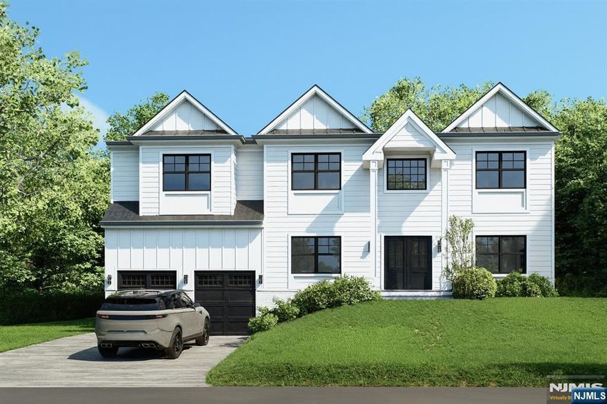 Outstanding creation by one of Paramusâ€™ premier local builders, this exquisite 5 bedroom, 6.5 bathroom residence showcases exceptional quality and craftsmanship throughout. Step into the impressive two-story foyer, flanked by elegant formal living and dining rooms. The heart of the home is a professional chefâ€™s kitchen, featuring top-of-the-line stainless steel appliances, an expansive quartz center island, and abundant cabinet space. The kitchen flows seamlessly into the open-concept great room with a fireplace. The first floor also offers a private bedroom with a full bathroom, ideal for guests or a quiet home office. Upstairs, the luxurious primary suite is a true retreat, complete with a 2nd fireplace, spa-inspired bath with soaking tub, dual vanities, & a spacious glass-enclosed shower. 3 additional bedrooms and a convenient laundry room complete the upper level. The fully finished lower level is designed for recreation and relaxation, featuring a large rec room, a dedicated movie theater, and an additional full bathroom. Situated on Paramusâ€™ highly sought-after East side, this spectacular new construction over existing foundation, offers unmatched style, comfort, & location.