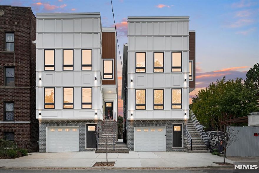 The new construction game has leveled up and you don't want to be left behind. This stunning brand new build, crafted by one of the town's most reputable developers, is in its final stages and ready for you. The ground level features a half bath and offers both a side entrance and garage access. Each unit boasts 3 bedrooms and 2 full bathrooms, including a private primary suite, plus its own laundry area. Enjoy soaring cathedral ceilings in the second floor unit and top-of-the-line finishes throughout quartz countertops, premium cabinetry, and two unique kitchen designs to choose from. Best of all, this property qualifies for a 5-year tax abatement. Don't miss the chance to see it today! Each property will have its own backyard and will be fenced off.