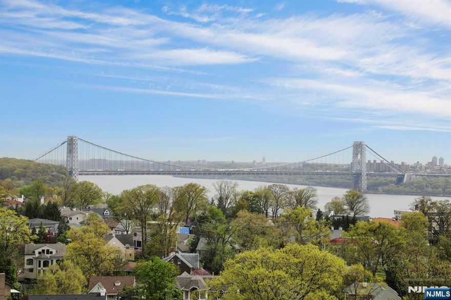 The Royal Buckingham is a gated dog friendly luxury high rise community. This corner spectacular 3 bedroom residence was converted into 2 bedrooms plus a den which can easily be put back to 3 full bedrooms. Boasting phenomenal space with approx. 2,750 square feet plus a large terrace all overlooking the Hudson River, NYC & GW Bridge with large windows & natural light. The magnificent entry foyer/gallery is perfect for displaying art with many upgrades & architectural details throughout. The primary suite features 2 full bathrooms plus a huge walk in closet & many extra built ins. Thereâ€™s also a full size washer dryer. Maintenance includes, rooftop pool, health club/gym, many parties/social events held in the Sky Suite Lounge, storage unit on floor, cable/internet, cap. reserve fund, 24 hr concierge, valet, doorman & superintendent. Pets ok. NYC transportation is in front of the bldg. Garage parking $120/car. This fabulous spacious awesome apartment feels like a ranch house, must be seen!