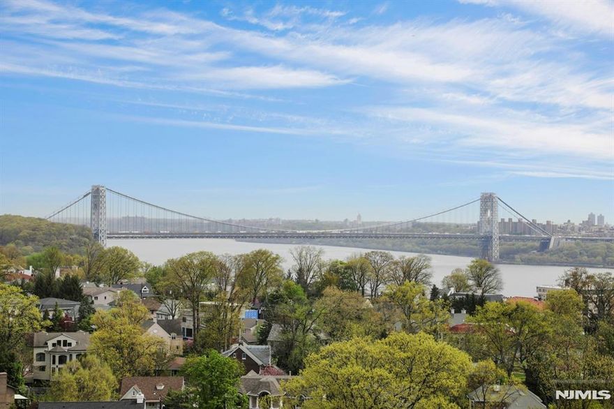 The Royal Buckingham is a gated dog friendly luxury high rise community. This corner spectacular 3 bedroom residence was converted into 2 bedrooms plus a den which can easily be put back to 3 full bedrooms. Boasting phenomenal space with approx. 2,750 square feet plus a large terrace all overlooking the Hudson River, NYC & GW Bridge with large windows & natural light. The magnificent entry foyer/gallery is perfect for displaying art with many upgrades & architectural details throughout. The primary suite features 2 full bathrooms plus a huge walk in closet & many extra built ins. Thereâ€™s also a full size washer dryer. Maintenance includes, rooftop pool, health club/gym, many parties/social events held in the Sky Suite Lounge, storage unit on floor, cable/internet, cap. reserve fund, 24 hr concierge, valet, doorman & superintendent. Pets ok. NYC transportation is in front of the bldg. Garage parking $120/car. This fabulous spacious awesome apartment feels like a ranch house, must be seen!