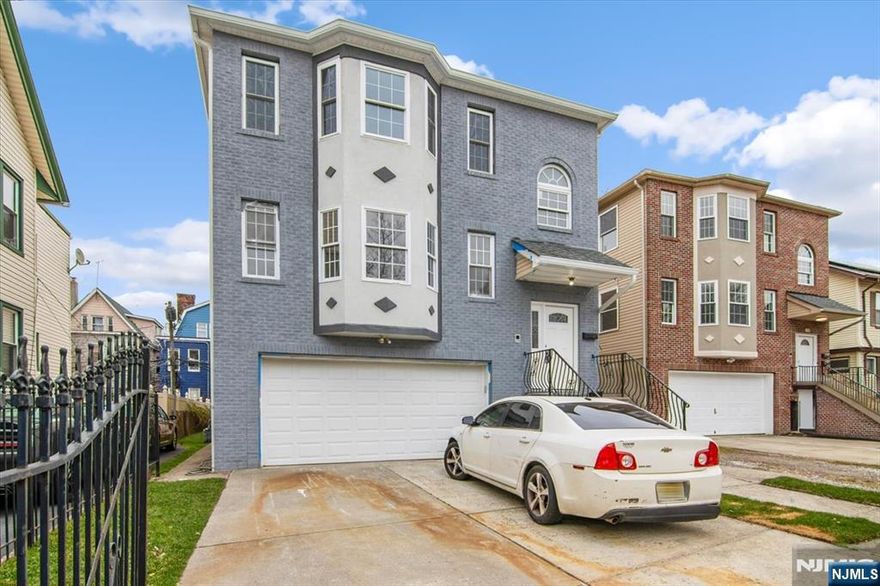 Exciting Investment Opportunity in East Orange built 2005 ! Discover this beautifully 2025 renovated multi-family home located in a rapidly developing neighborhood of East Orange. Featuring two legal famiy, newly renovated rental units and a third ground-floor unit with private garage and backyard access, this property is perfect for both owner-occupants and investors alike.If you've been torn between purchasing a home and an income property why not have both? This home is ideal for first-time buyers and seasoned investors seeking a turnkey opportunity.Completely re-imagined from the ground up, this residence offers:All-new hardwood floorsCustom cabinetry and granite counter-topsModern appliancesOpen-concept layouts throughoutMove-in ready and low-maintenance, this dream property delivers comfort, functionality, and long-term value. Schedule your private showing today opportunities like this won't last!