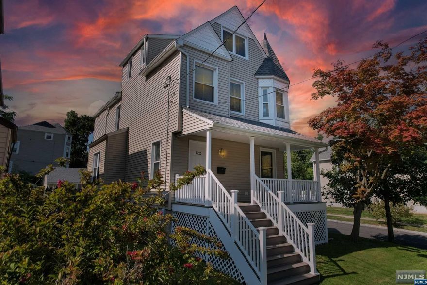 Absolutely STUNNING fully renovated 3-story legal 2-family home on a quiet cul-de-sac & located in the heart of Montclair. Ideal purchase for sophisticated homebuyers, or savvy investors, w/ great rental potential. Property was taken down to the studs and has been beautifully redesigned inside and out, w/ new insulation, framings, GAF roofing, vinyl siding, windows, doors, foundation stucco, new electrical, plumbing, HVAC systems, and more! Total of 5 BRs/ 3 FBs- The owner-occupied unit downstairs has 2 BRs, LR, DR, new bath, K w/ quartz counters, SS appl, 42" cabinetry. Upstairs is a 2nd & 3rd floor duplex w/ 3 BRs, 2 new baths, EIK w/ quartz cntrs, SS appl., center island flows to lovely LR/dining area w/ French doors. MBR w/ bay windows and incredible views & WIC. White oak HW floors throughout. New recessed lighting, dimmers, custom blinds, IN-UNIT laundry in both units. Outside, its comfortable indoor/outdoor living w/ 2 new porches! Parking for 6 cars! This house has it ALL