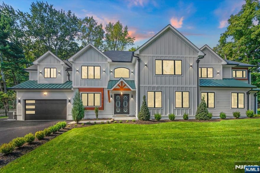 Discover a perfect blend of sophistication and comfort in this brand-new 5,000 sq. ft. masterpiece in the heart of highly sought-after Upper Saddle River, NJ. From the moment you step into the dramatic two-story foyer, youâ€™re welcomed into a home designed for both elegance and everyday living. The expansive living room, anchored by a stylish fireplace, is bathed in natural light and enhanced by heated engineered hardwood floors. An elegant dining room and a chefâ€™s kitchen with a generous island create the ultimate space for entertaining. The first floor also features a versatile guest suite, a well-appointed mudroom, and one and a half baths, offering comfort and convenience for residents and visitors alike. Upstairs, youâ€™ll find four spacious bedrooms and three full baths, along with a thoughtfully placed laundry room. The luxurious primary suite is a true retreat with vaulted ceilings, a sprawling walk-in closet, and a spa-inspired bathroom with heated floors. Step outside to your private backyard oasis, complete with a heated pool, lush grounds, and a two-car garage. Whether hosting gatherings or enjoying a quiet evening, this outdoor space was designed for relaxation and leisure.