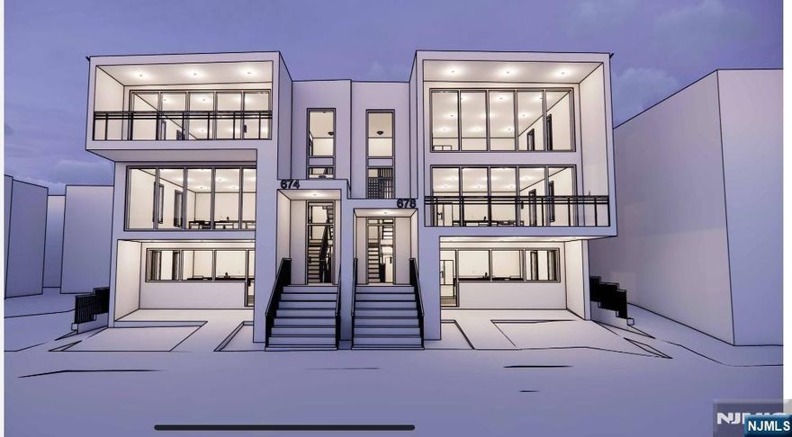 New construction 3-family currently under construction, expected to be completed by the end of next month. Each unit offers 3 bedrooms and 2 full bathrooms with open-concept living/dining areas, hardwood flooring throughout, and ceramic tile bathrooms. Units include in-unit laundry rooms, spacious closets, and brand-new appliances. Third unit features a private terrace, providing desirable outdoor space. Property will include separate utilities and offers strong rental income potential. Benefit from a 5-year tax abatement, reducing operating expenses. Conveniently located near major highways, public transportation, and local amenities.