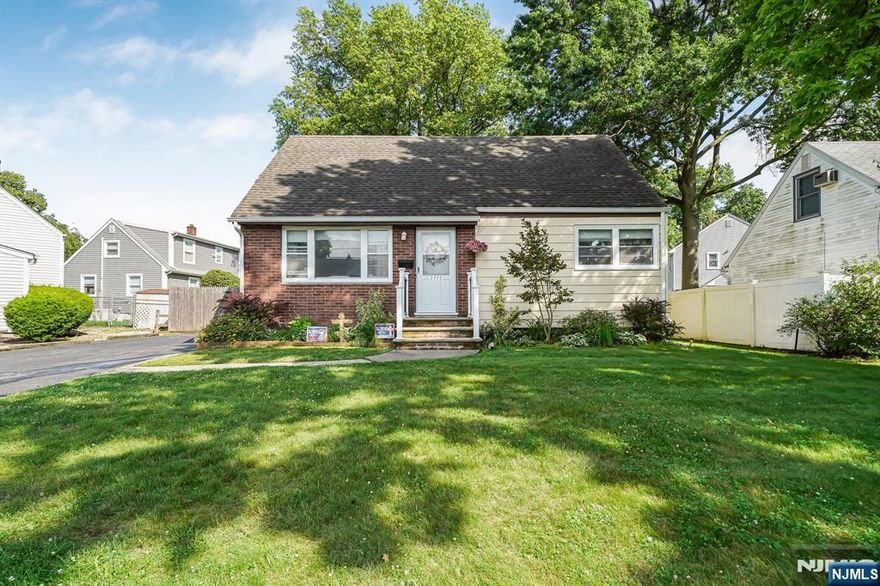 Welcome to this charming Cape Cod-style home located in the desirable Sunnyside section of Linden, nestled on a quiet cul-de-sac. This well-maintained property offers 3 spacious bedrooms and 2 full baths.. Enjoy a bright and comfortable living space, complemented by a fully fenced-in backyard perfect for outdoor entertaining, pets, or play. Conveniently located near schools, parks, and transportation, this home offers both comfort and convenience in a peaceful neighborhood setting. Don't miss this opportunity to own a lovely home in a sought-after location!