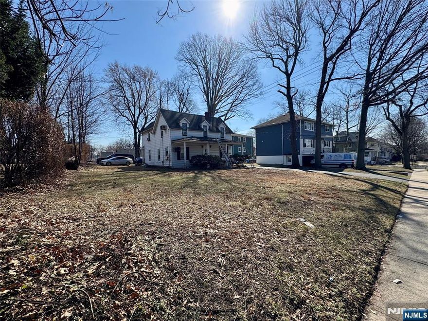 Excellent opportunity for builders, developers, or investors. Legal 2-family property situated on a generously sized 14100 sqft lot (75X188) with strong potential for renovation, expansion, or new construction (buyers to perform their own due diligence with the township). Property is currently tenant-occupied and being sold strictly AS-IS. Drive-by or exterior viewing only at this time â€” please check the exterior first before requesting interior access. Do not disturb tenants. Conveniently located near schools, shopping, and parks including Overpeck County Park and Veterans Park. Easy access to major highways including Interstate 95, Interstate 80, and U.S. Route 46 for convenient commuting.