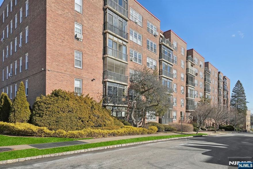 Step into this stunning, sun-drenched 2-bedroom, 1-bath condo in the sought-after Fullerton Condos, perfectly situated in the heart of downtown Montclair. Perched on the 6th floor of an elevator building, this bright and airy home boasts a spacious living/dining area with parquet floors and noise-reducing windows, creating a serene escape amid the vibrant city buzz. The living room flows effortlessly onto an open balcony with charming exposed brick a perfect for morning coffee or unwinding at sunset. The expansive primary bedroom offers generous closet space, while the second bedroom, currently styled as a home office, provides flexibility to suit your needs.Experience the best of Montclair with top-tier dining, shopping, and entertainment just steps away welcome home!
