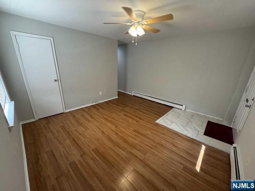 Newly updated 1 Bedroom Apartment with Off-Street Parking and Coin Operated Washer/Dryer. This unit is a NYC Commuters dream with just being a short distance to multiple sources of Public Transportation along with Shopping, Restaurants, Schools, House of Worship and Parks. This unit comes with its own ground level door which helps add additional privacy.