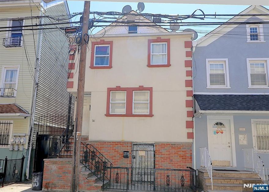 Welcome!!! TO THIS RARE INVESTMENT OPPORTUNITY!!! Money Maker! Well-maintained three-family home conveniently located in the sought-after Ironbound section. Everything is just steps from your door. local recreational parks, close to all major public transportation to NYC or Newark International Liberty Airport. It features a ground-level apartment kitchen, living room, two bedrooms, and a full bath. The second floor has a kitchen, a living room, and two bedrooms. Third floor, a large multi-level unit with kitchen, living room, four bedrooms, and two full baths, separate utilities Don't miss out on this opportunity to live in a vibrant and thriving community * Great for the first-time homebuyer or investor