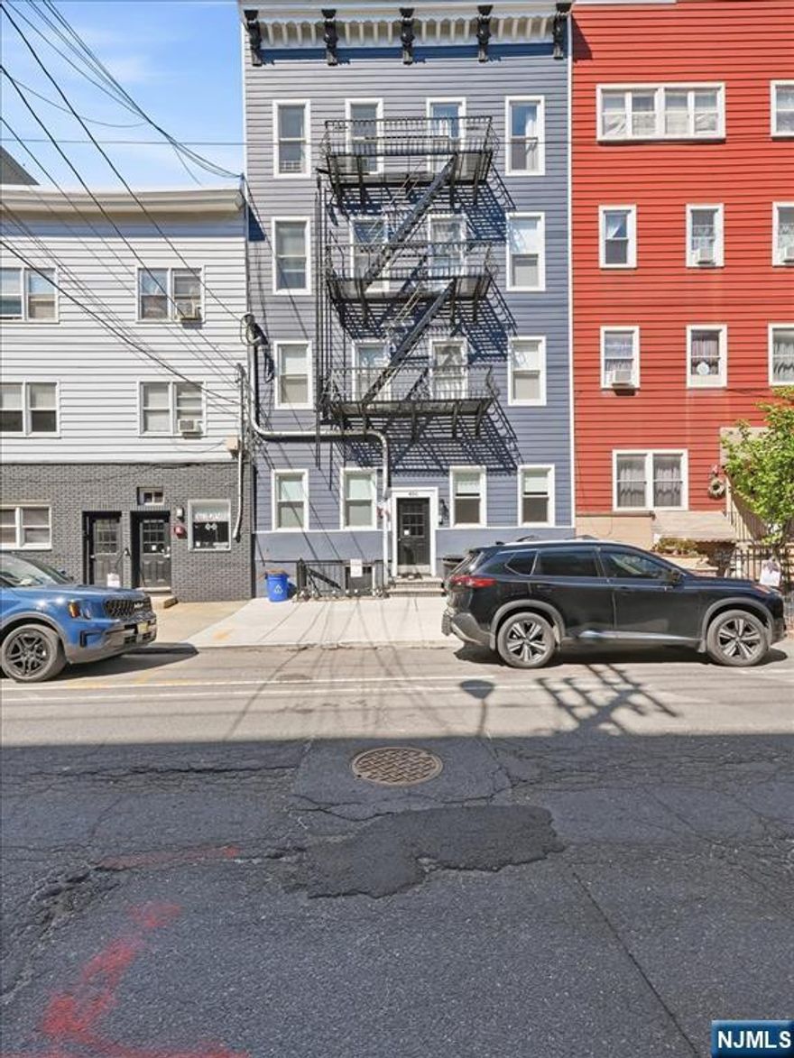 Welcome to 406 Madison Street, Unit 3R, a beautifully renovated and well-proportioned 2-bedroom, 2-bath home offering approximately 810 sq ft of thoughtfully designed living space in the heart of Hoboken. Set two flights up, this residence enjoys abundant natural light, a heightened sense of privacy, and separation from street-level activity, creating a bright, quiet, and comfortable living environment. Gut-renovated three years ago, the home features an open-concept layout ideal for both everyday living and entertaining. The modern kitchen is equipped with stainless steel appliances, granite countertops, and ample cabinetry, flowing seamlessly into the spacious, sun-filled living and dining areas. The bedrooms are thoughtfully positioned on opposite sides of the home, separated by the main living space to enhance privacy. The primary suite features a sleek en-suite bath, and both bedrooms offer generous proportions and excellent closet space. Additional highlights include hardwood floors and the convenience of an in-unit washer/dryer. Off-site parking available for $300/month w/o a waitlist, an exceptional advantage in Hoboken. Ideally located in Hobokenâ€™s vibrant west side, you're moments from neighborhood favorites and nearby parks. Commuters will appreciate easy access to the Hudson-Bergen Light Rail, NJ Transit bus lines to Port Authority, and the Hoboken PATH. Don't miss this opportunity to own a renovated, bright, and well-proportioned home in a prime Hoboken locatio