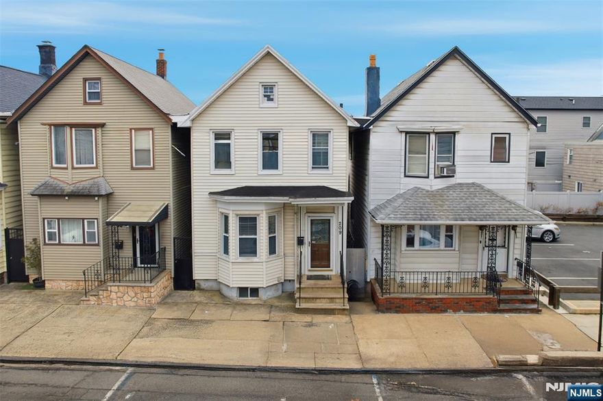 Handyman Special with Instant Equity Potential! Welcome to 209 Hamilton Street, a charming detached home brimming with opportunity and upside. This property offers the perfect canvas for buyers or investors looking to add value and create something truly special. Upon entry, youâ€™re greeted by a welcoming foyer that flows seamlessly into a bright and inviting living room, a spacious formal dining area, and a generously sized kitchen with a breakfast nook. A full bathroom on the main level adds convenience and functionality to the layout. The second floor features three well-proportioned bedrooms and an additional full bathroom, offering a comfortable and practical floor plan. The full unfinished basement provides abundant storage and endless potential for future expansion or customization. Outside, enjoy a large private backyard, an expansive patio ideal for entertaining, and strong curb appeal that enhances the homeâ€™s character. Located in one of Hudson Countyâ€™s fastest-growing neighborhoods, this property offers exceptional accessibilityâ€”just minutes from major highways, the Harrison PATH Station, Newark Liberty International Airport, Red Bull Arena, West Hudson Park, shopping, schools, and public transportation. This is a rare opportunity to secure a value-add property in a prime location with tremendous upside. Opportunities like this donâ€™t lastâ€”schedule your private showing today!