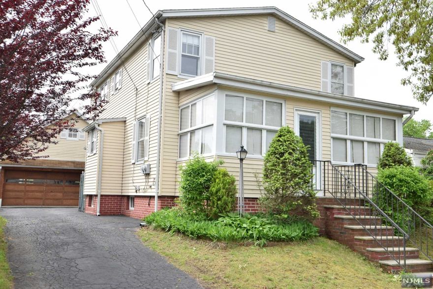 This spacious 2-Family residence is an outstanding investment opportunity that offers substantial rent roll/sweat equity potential. Each unit has a separate entrance, and each sports 3 bedrooms, separate gas, electric and water meters, shared heat (separate meter), and hardwood floors in most rooms. Huge 3 bay detached garage with ample overhead storage area and plenty of off-street parking area. The mostly fenced property is just 10 lots away from the Fair Lawn Memorial Park and Pool facility, and is near the end of a quiet, dead-end street, yet it is convenient to all that Fair Lawn has to offer, as well as NYC transit bus 3 blocks away. Property is sold As Is. Upstairs plumbing not functioning.