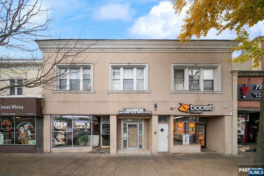 Prime mixed-use building located in one of Englewoodâ€™s busiest and most desirable commercial corridors. This well-maintained property features three spacious residential apartments along with two high-visibility commercial units, and three office space available, offering strong income potential and consistent foot traffic. The commercial spaces are ideal for retail, or office, benefiting from excellent street exposure. The residential units provide reliable rental income. Donâ€™t miss this rare opportunity to own a high-demand mixed-use building in thriving Englewood, NJ!