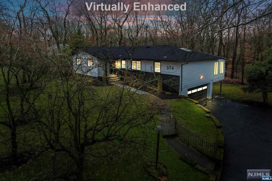 Introducing this beautifully renovated home located in the charming town of Haworth, NJ. With its exceptional features and prime location, this property offers the perfect blend of comfort, convenience, and natural beauty. This spacious property offers four bedrooms and two bathrooms, providing ample space for comfortable living. One of the highlights of this home is the sunroom, which connects seamlessly to the deck, creating a wonderful indoor-outdoor experience. The finished basement adds on an additional living space perfect for a recreation room, home office, or entertainment area. Haworth is known for its two exclusive private country clubs, municipal pool, parks/tennis courts, and its nearby reservoir nature trail. Don't miss out on the chance to call this stunning Haworth home your own.