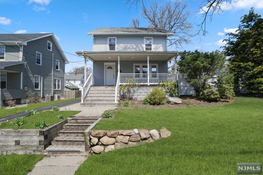 Welcome home to this move-in-ready side hall Colonial on a quiet, tree-lined street in Dumont! The large porch welcomes you into the bright & open main level. Enjoy a seamless flow between the spacious LR & DR w/ plenty of space for a buffet or sideboard to make entertaining easy. The bright kitchen ft/ SS appliances & tons of counter & cabinet space for your needs. Upstairs the main living area on the 2nd Floor includes 3 well-appointed BRs & Hall Full Bath, w/ access to a sun-drenched finished Loft space on the third floor. Find even more storage & living space downstairs in the partially finished lower level which includes a Bonus Room. Get outside and enjoy the warmer weather on the spacious deck w/ paver patio. Close to everything Bergen County has to offer. For more information on Dumont, see this week's NYT Real Estate section!