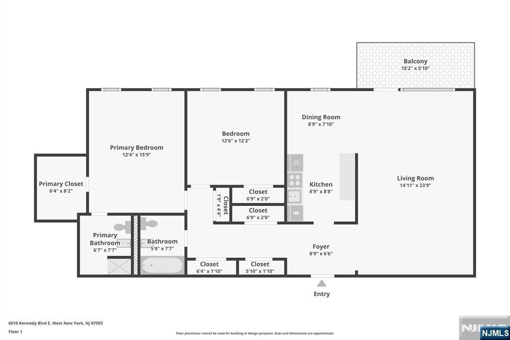 Photo of 6010 Boulevard East #54, West New York, NJ 07093 (MLS # 25038798)