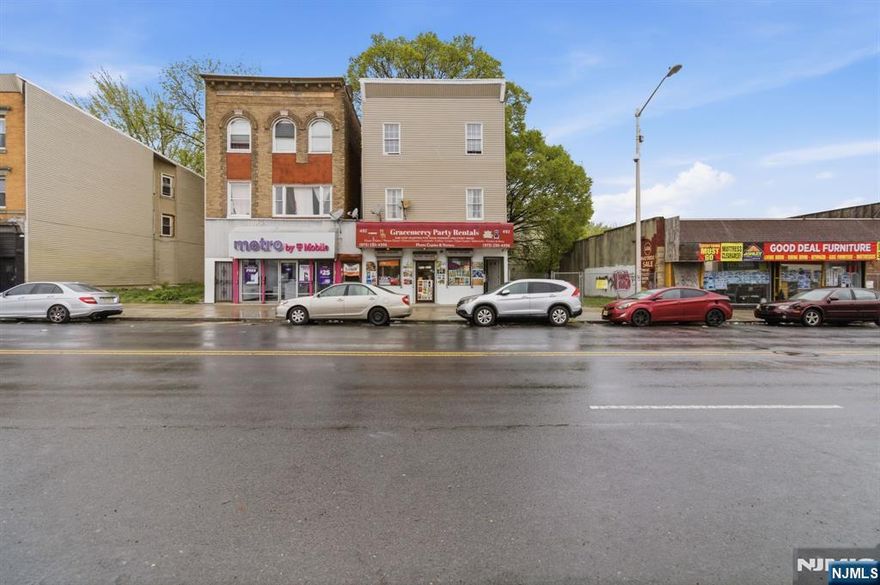 Turnkey Mixed-Use Gem on Springfield Avenue! Welcome to 492 Springfield Avenue in Newark, NJ an exceptional investment opportunity combining strong income potential with prime commercial exposure. This versatile property features two generously sized residential units, each offering 3 bedrooms and 1 full bath, thoughtfully designed with separate utilities to maximize convenience and efficiency. The street-level commercial space presents endless possibilities perfect for retail, office, or service use while benefiting from outstanding visibility along one of the West Side's most active corridors. High foot and vehicle traffic make this an ideal setting for attracting steady business. Ideally located near public transportation, schools, shopping, and neighborhood amenities, this property appeals to both quality tenants and thriving businesses alike. Positioned in a rapidly developing area, it offers incredible upside for investors, owner-occupants, or entrepreneurs seeking a dynamic live-work setup. A rare chance to secure a high-performing asset in one of Newark's growing districts don't let this opportunity pass you by!