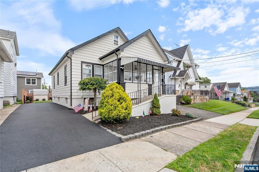 Welcome Home! This Beautiful 2 Bedroom 1 Bath Cape Cod is Ready for you to call it Home! Walk in, through a Fully Covered Porch, into a Fully Open Living Room & Dining Room with Wood Floors. Full Kitchen beyond Dining Room that can be used as an Eat In Kitchen. 1st Floor Also includes your Master Bedroom, Completely Renovated Main Bathroom in 2023, and Great Room/Den, which is perfect for reading or Home Office. 2nd Floor features a Large 2 Room Bedroom with Walk in Closet. Step Outside to a beautifully manicured fenced in Back Yard with Storage Shed. Full Unfinished Basement is the Full Length of the Home and current location of the Laundry Room. Use your imagination to finish off the large basement! Refrigerator, Washer, and Dryer bought in 2023. Outside Painted in 2025. Finally, enjoy your Newly Paved Driveway, which can easily park 3 cars, and possibly 4. Don't wait as this property will not last! House being sold in As Is Condition (no known issues). *** Please Note: Sale Contingent upon Seller finding suitable housing. Currently Under Contract on another home. Highest & Best Due Friday Aug 29th at 3pm.