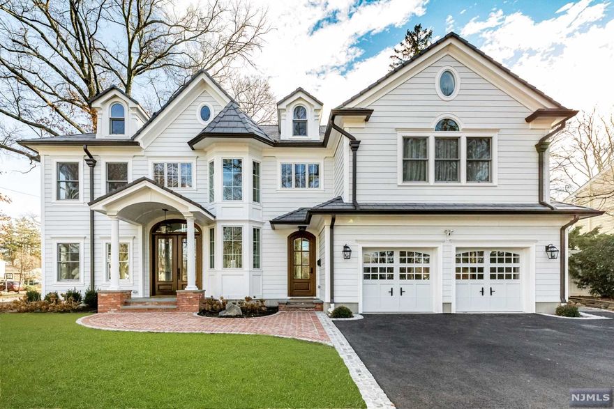 HIGHEST & BEST due Thursday 1/13 by 2PM. Exquisitely Designed Brand New Steel Beam Construction! Attention to detail combined with high quality materials has fashioned a stunning creation you will be proud to call home. Mahogany custom barrel double door entry leads to an impressive 2-story foyer, curved archways, French doors, architectural mouldings, hardwood flooring, & recessed lighting. 1st flr features both formal living rm & dining rms, chef's gourmet kitchen w/butler's pantry open to family rm, office, bedrm, & 2 powder rms. 2nd flr features an elegant primary bedrm suite w built-ins in both the bedrm & WI closet & an absolutely stunning & luxurious bath; bedrm w/ensuite bath, 2 bedrms, full bath, & laundry rm. French doors from several rooms lead to a beautifully-designed backyard area w covered porch, stone patio, dining area, & stone fire pit w seating. Full unfinished basement w/rough plumbing.