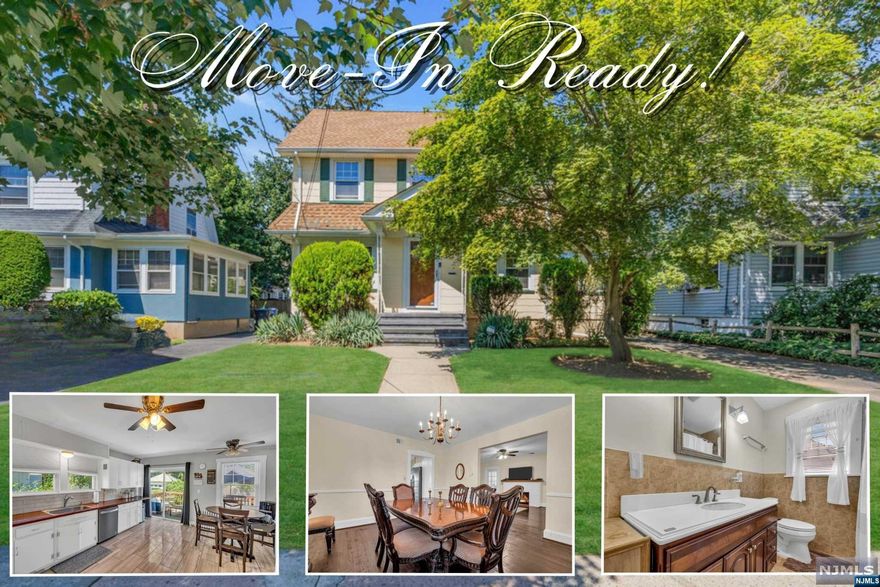 Welcome to this stunning Englewood home that offers both space and convenience! This remarkable residence, just 3 blocks from Tenafly, is a mere 20 minutes away from vibrant NYC, offering an ideal location near all 4 Englewood schools. Featuring 3 bedrooms and 1.5 full bathrooms, this home is designed to cater to your family's needs. Step in to find upgraded bathrooms and a smartly renovated kitchen with ample cabinets, new countertops, and elegant tiled flooring. The allure of refinished original hardwood flooring adds timeless charm. A finished basement provides extra living space with luxury vinyl flooring. Enjoy year-round comfort with central air conditioning. The recent 3-year-old water heater offers peace of mind. Step out to a new deck for relaxation and entertainment, complemented by a 1-car garage with a newer garage door. Don't miss this opportunity to explore the beauty and comfort this home offers. Schedule a tour today!